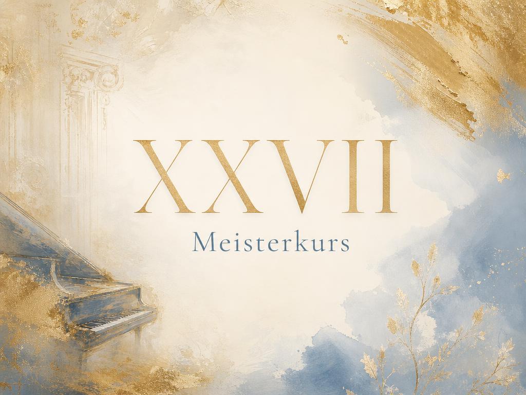 XXVII International Masterclass for Pianists